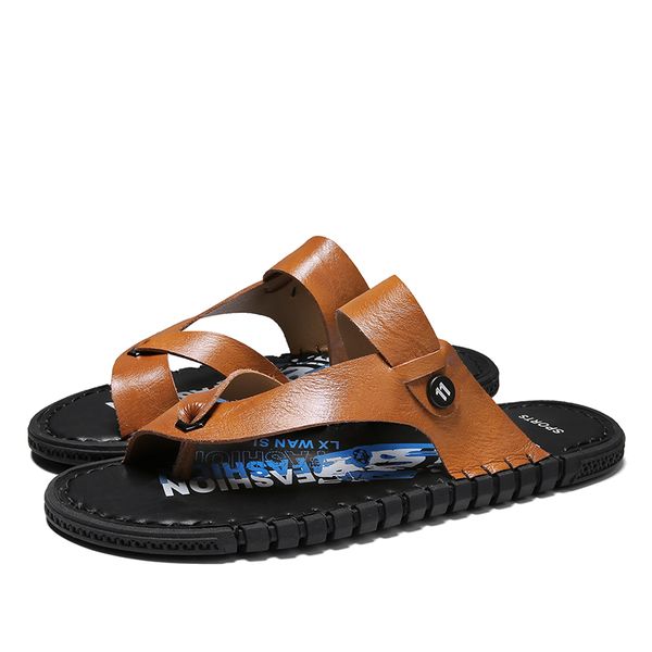 sandals summer herren couple couro sandalle sandale male wear vietnam de sandalia verano men sandalet beach transpirables sandalias man, Black
sandals summer herren couple couro sandalle sandale male wear vietnam de sandalia verano men sandalet beach transpirables sandalias man, Black