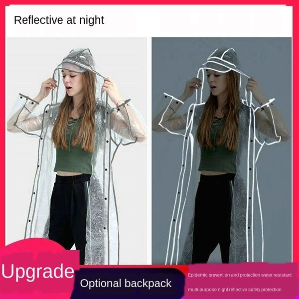 lduuz eva transparent safety reflective protective protective clothing clothing raincoat one-piece slim girl men's travel couple backpa, Black
lduuz eva transparent safety reflective protective protective clothing clothing raincoat one-piece slim girl men's travel couple backpa, Black