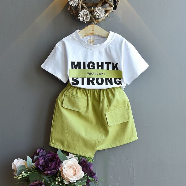 2020 t-shirt skirt summer new children's casual baby t-shirt short skirt sports style suit girls summer dress western style suit
2020 t-shirt skirt summer new children's casual baby t-shirt short skirt sports style suit girls summer dress western style suit
