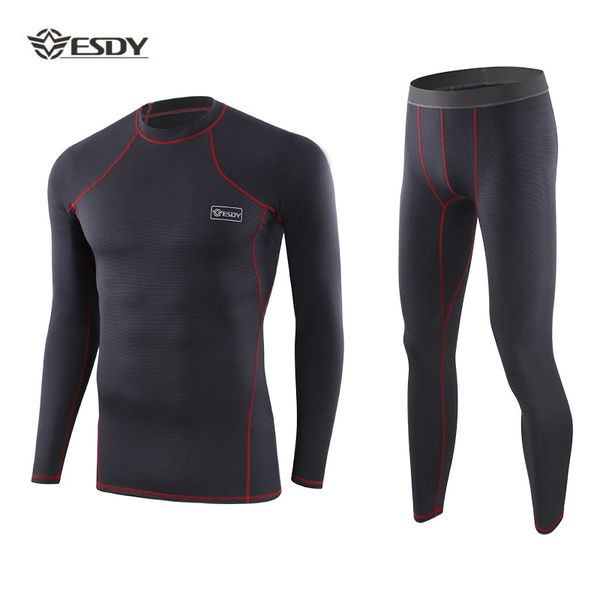 autumn winter thermal underwear men underwear sets 2020 compression fleece quick drying warm hiking thermo + pants, Black;blue
autumn winter thermal underwear men underwear sets 2020 compression fleece quick drying warm hiking thermo + pants, Black;blue