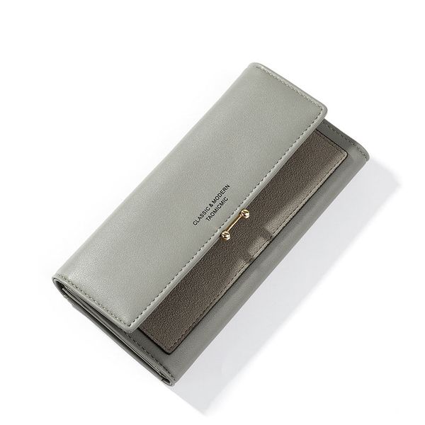 new clutch bag korean casual fashion long mobile phone wallet stitching matte large capacity new creative lady, Red;black
new clutch bag korean casual fashion long mobile phone wallet stitching matte large capacity new creative lady, Red;black
