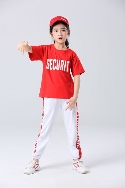 spring and summer new children's sportswear drag dance hip-hop cotton men and women middle and large children's casual wear, White
spring and summer new children's sportswear drag dance hip-hop cotton men and women middle and large children's casual wear, White