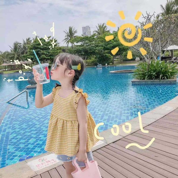 2020 new shirt girls korean children's clothing doll children's clothing fashion bubble plaid flying sleeve doll shirt sweet, White;black
2020 new shirt girls korean children's clothing doll children's clothing fashion bubble plaid flying sleeve doll shirt sweet, White;black
