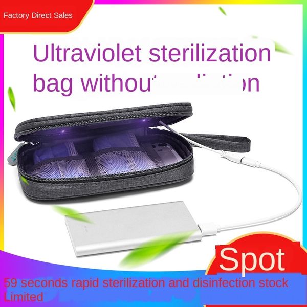 new fashion men's ultraviolethand mask mobile phone sterilization hand hand mini bag handbag men, White
new fashion men's ultraviolethand mask mobile phone sterilization hand hand mini bag handbag men, White