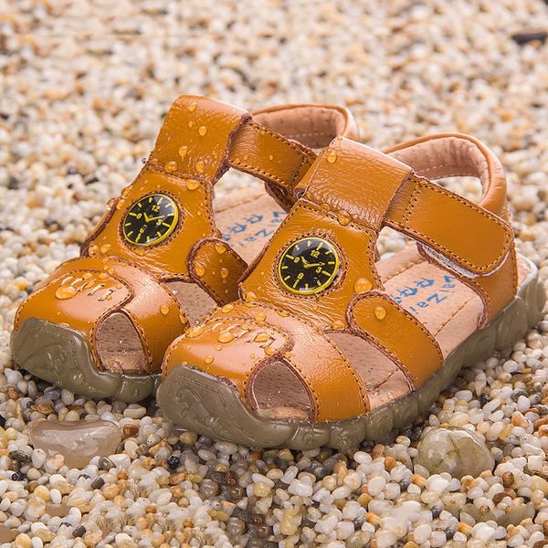 2020 and new boy children's anti-slip baby sandals girl sandals straight, Black;red 
2020 and new boy children's anti-slip baby sandals girl sandals straight, Black;red