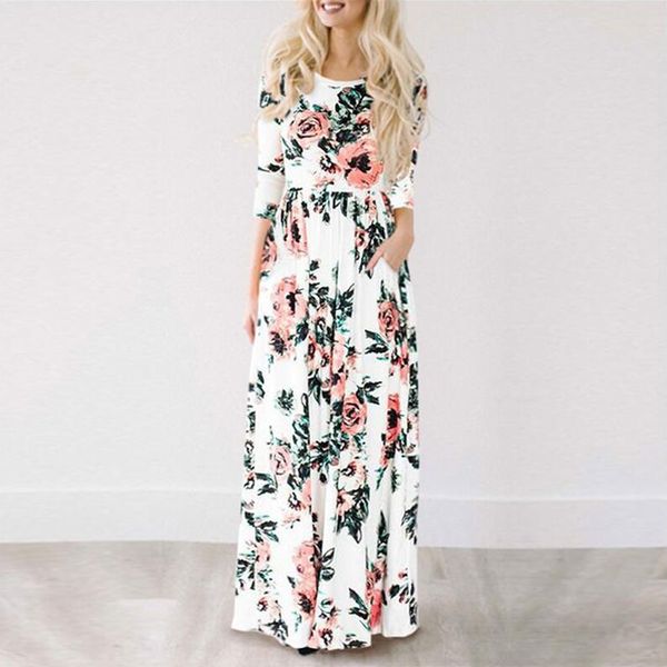women summer maxi dress 2019 white floral print boho beach dress ladies long evening party dress sundress vestidos de festa 3xl, Black;gray
women summer maxi dress 2019 white floral print boho beach dress ladies long evening party dress sundress vestidos de festa 3xl, Black;gray