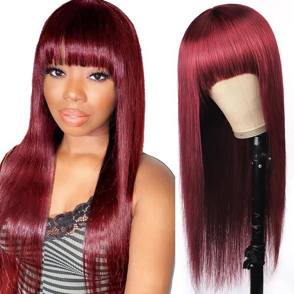allove 4/27 4# orange ginger 27# straight human hair wigs with bangs peruvian indian hair malaysian colored ombre color none lace wigs, Black;brown
allove 4/27 4# orange ginger 27# straight human hair wigs with bangs peruvian indian hair malaysian colored ombre color none lace wigs, Black;brown