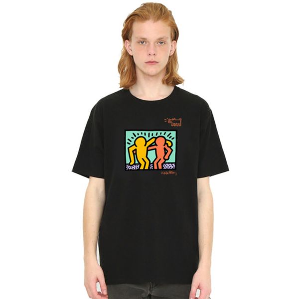 20ss fashion tshirts for mens summer heart pattern t-shirts boys new york street graffiti casual crocodile printing tees hiphop trendy, White;black
20ss fashion tshirts for mens summer heart pattern t-shirts boys new york street graffiti casual crocodile printing tees hiphop trendy, White;black