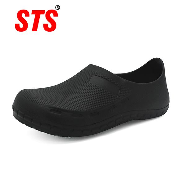 sts women shoes flats work shoes non-slip chef nursing bath breathable slip on women's kitchen shoes cx200722, Black
sts women shoes flats work shoes non-slip chef nursing bath breathable slip on women's kitchen shoes cx200722, Black