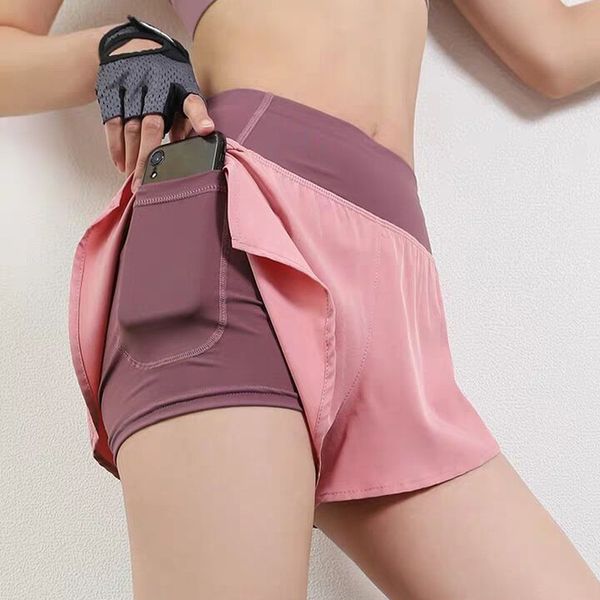 new style sports shorts women's running belt pocket loose-fit quick-dry mock two-piece yoga clothes thin fitness pants summer, Black;blue
new style sports shorts women's running belt pocket loose-fit quick-dry mock two-piece yoga clothes thin fitness pants summer, Black;blue