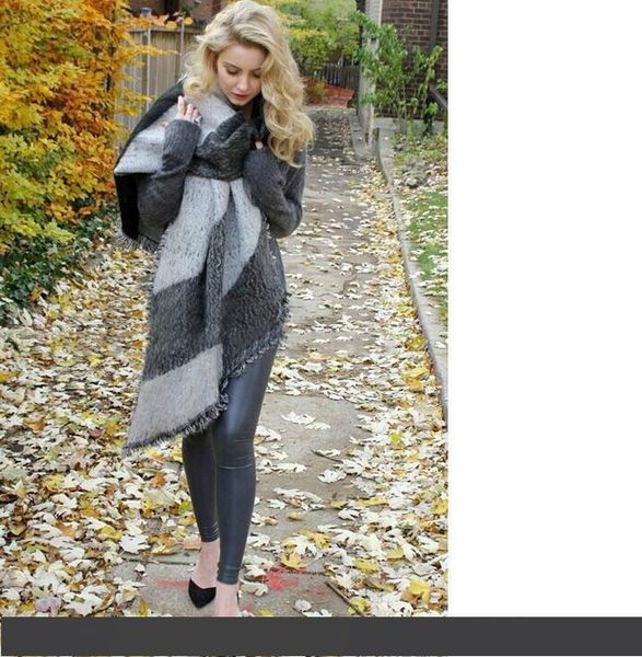 3 colors women winter warm blanket scarf cashmere plaid wool poncho scarf cape pashmina & wool scarf shawl la179-1, Blue;gray
3 colors women winter warm blanket scarf cashmere plaid wool poncho scarf cape pashmina & wool scarf shawl la179-1, Blue;gray