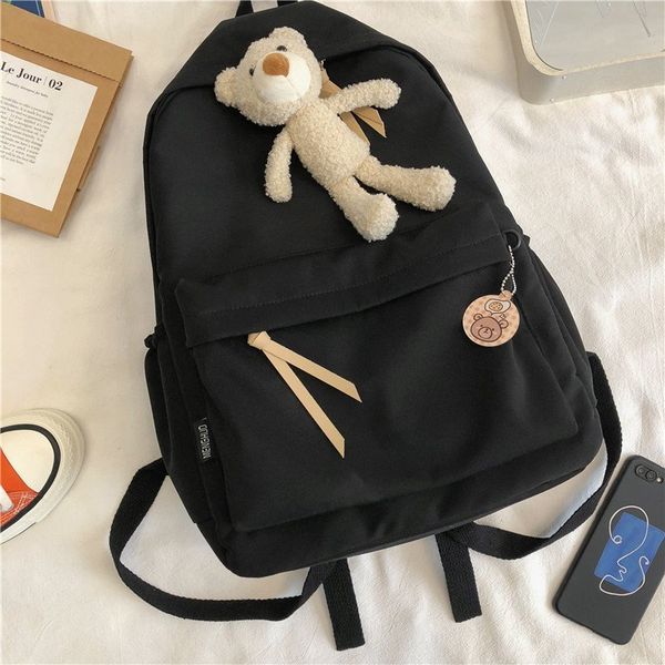 fashion school bag girl cute women backpack teenage harajuku pendant backpacks kawaii female nylon student book casual bag 2020
fashion school bag girl cute women backpack teenage harajuku pendant backpacks kawaii female nylon student book casual bag 2020