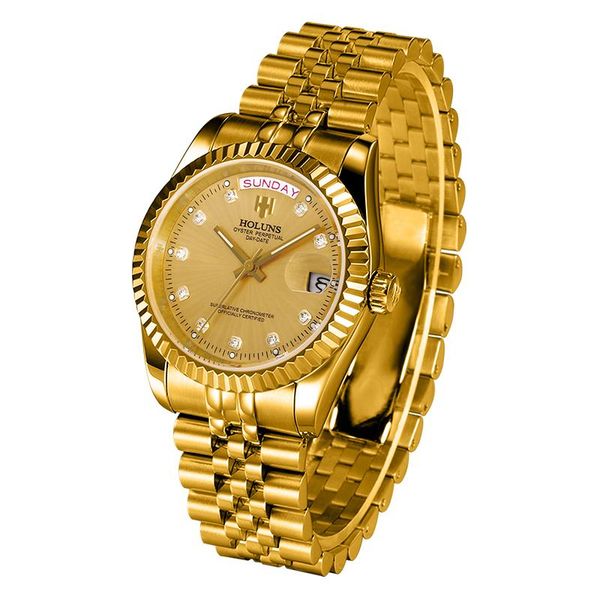 luxury mens automatic winding robot watch 2020 holuns stainless steel gold steel belt super bright special luxury maximum dial skeleton brw, Slivery;brown
luxury mens automatic winding robot watch 2020 holuns stainless steel gold steel belt super bright special luxury maximum dial skeleton brw, Slivery;brown