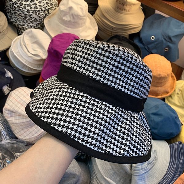 xiaoxiang style cotton lady fisherman children's korean style all-match bucket bucket hat fashion casual bird lattice pot hat, Blue;gray
xiaoxiang style cotton lady fisherman children's korean style all-match bucket bucket hat fashion casual bird lattice pot hat, Blue;gray