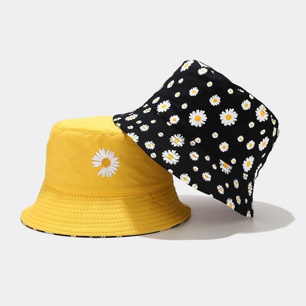 summer daisies bucket hat women fashion cotton beach sun hats reversible femme floral panama hat double sided fisherman hat, Blue;gray
summer daisies bucket hat women fashion cotton beach sun hats reversible femme floral panama hat double sided fisherman hat, Blue;gray