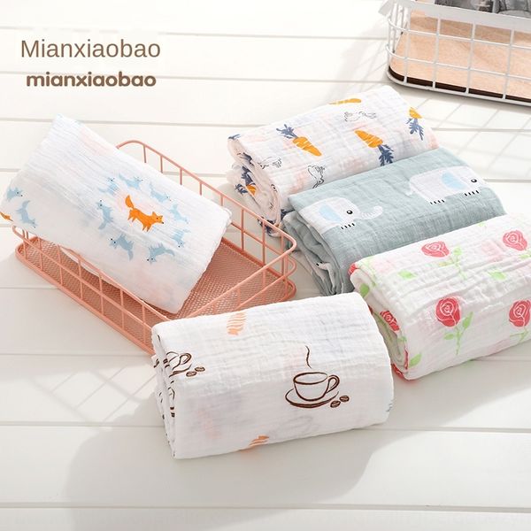 cotton double layer muslin baby gauze blanket children's bath blanket swaddling towel muslim towel thin
cotton double layer muslin baby gauze blanket children's bath blanket swaddling towel muslim towel thin
