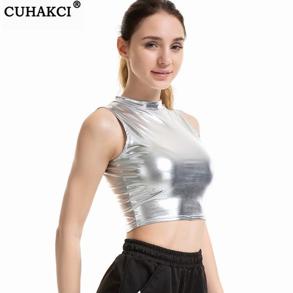 cuhakci punk crop slim crop tank leather sleeveless vest high street tanks tank xxl short women gold fashion, White
cuhakci punk crop slim crop tank leather sleeveless vest high street tanks tank xxl short women gold fashion, White