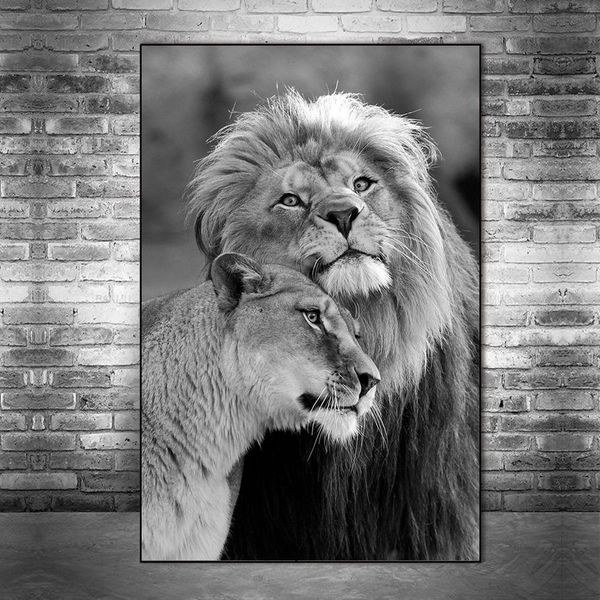 african wild lions lover canvas paintings on the wall art lions poster and prints black and white animals art pictures cuadros
african wild lions lover canvas paintings on the wall art lions poster and prints black and white animals art pictures cuadros