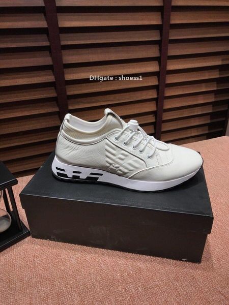 2021-2020 fashion men 's running shoes luxury casual shoes breathable leather classic sneakers low party shoes ,size, Black
2021-2020 fashion men 's running shoes luxury casual shoes breathable leather classic sneakers low party shoes ,size, Black