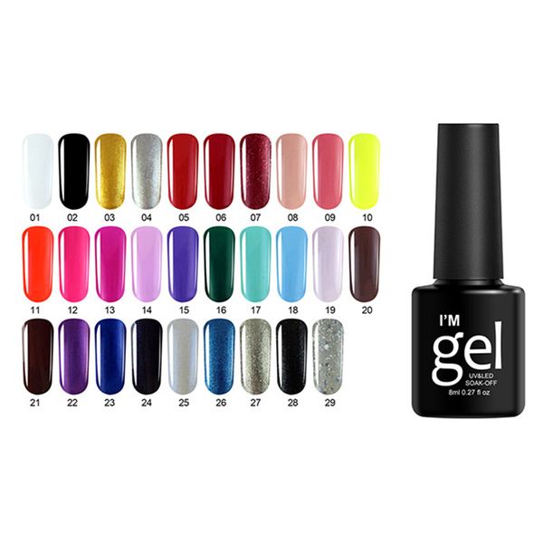 1 bottle uv gel nail polish long lasting gel varnish nails art decoration for manicure pedicure hjl2020, Red;pink
1 bottle uv gel nail polish long lasting gel varnish nails art decoration for manicure pedicure hjl2020, Red;pink