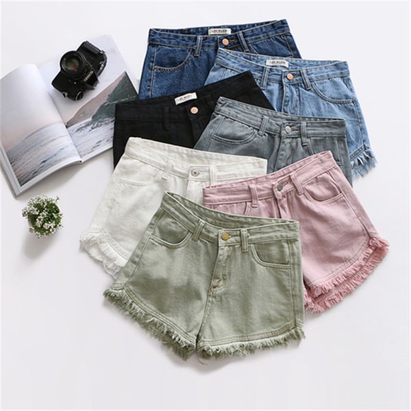 7 colors tassel denim shorts women short jeans for women bottoms female high waist shorts jeans feminino large size office lady, White;black
7 colors tassel denim shorts women short jeans for women bottoms female high waist shorts jeans feminino large size office lady, White;black