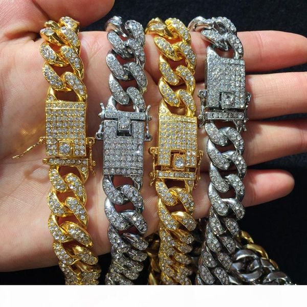 eonn005 bling full rhinestone miami cuban necklaces hip hop jewelry gifts women men charm chains, Silver
eonn005 bling full rhinestone miami cuban necklaces hip hop jewelry gifts women men charm chains, Silver