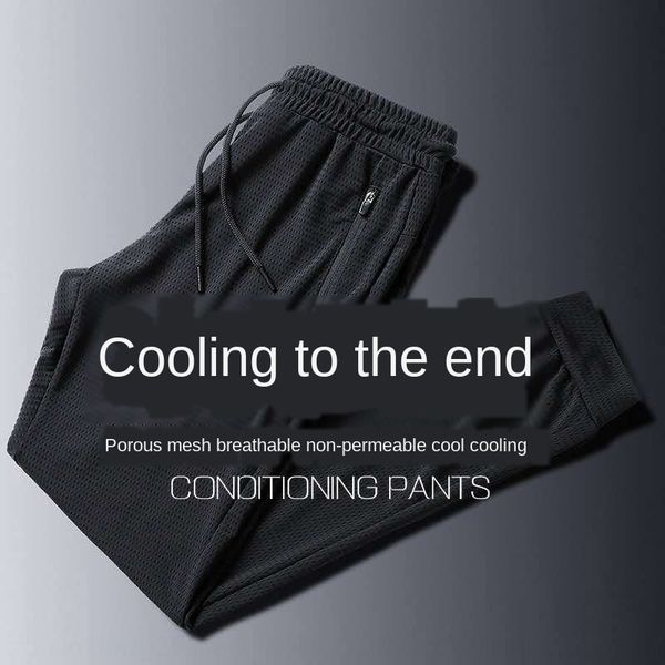 ohjgs summer thin ice silk cooling large size air conditioning men's quick-drying sports air conditioning sports pants pants women', Black;red
ohjgs summer thin ice silk cooling large size air conditioning men's quick-drying sports air conditioning sports pants pants women', Black;red