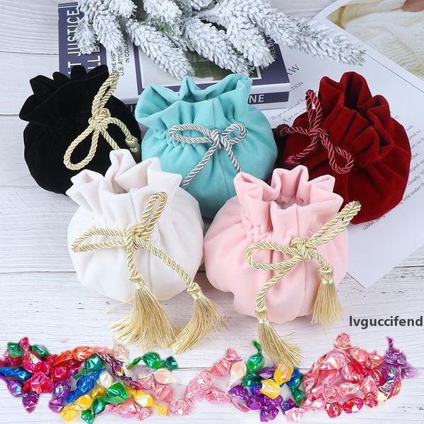 light blue round bottom with tassel velvet drawstring bag 12x17cm mp3 jewelry packaging pouch bags gift & packing bags
light blue round bottom with tassel velvet drawstring bag 12x17cm mp3 jewelry packaging pouch bags gift & packing bags