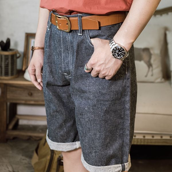 men's shorts red snow wash denim for men 14oz selvedge jeans relaxed fit, White;black
men's shorts red snow wash denim for men 14oz selvedge jeans relaxed fit, White;black