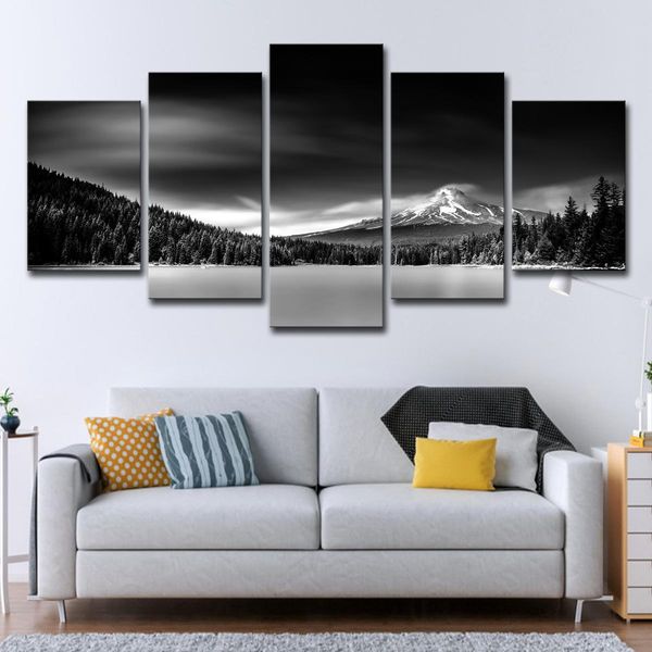 5 panels black and white landscape oil painting canvas wall art posters & prints picture mural for sofa background modern home decor
5 panels black and white landscape oil painting canvas wall art posters & prints picture mural for sofa background modern home decor