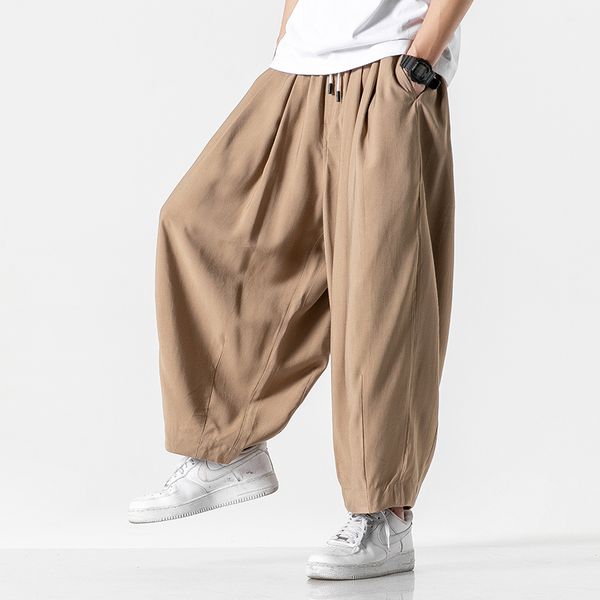 men's pants hip hop harem men streetwear jogger casual male sweatpants chinese traditional harajuku loose trousers 2021 autumn, Black
men's pants hip hop harem men streetwear jogger casual male sweatpants chinese traditional harajuku loose trousers 2021 autumn, Black