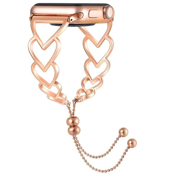 heart-shaped metal strap for apple watch 4 5 band 44mm 40mm iwatch 3 2 1 38mm 42mm stainless steel band watch bracelet
heart-shaped metal strap for apple watch 4 5 band 44mm 40mm iwatch 3 2 1 38mm 42mm stainless steel band watch bracelet