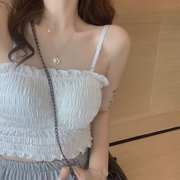 2020 base lace home breast-wrapped camisole female pleated back wooden ear lace base home outside wear, Camo
2020 base lace home breast-wrapped camisole female pleated back wooden ear lace base home outside wear, Camo