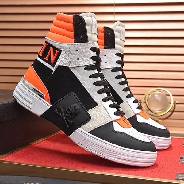2020 men casual shoes sneakers flats fashion male footwear platform zapatos hombre with box phantom kick $hi -leather mix mens shoes boo, Black
2020 men casual shoes sneakers flats fashion male footwear platform zapatos hombre with box phantom kick $hi -leather mix mens shoes boo, Black