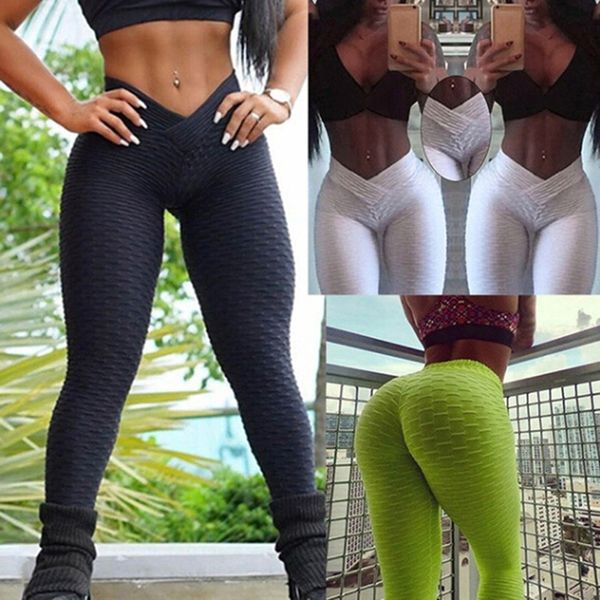 leggings women jacquard fabric leggings v shape waist flaws textured pants push up pants workout, Black
leggings women jacquard fabric leggings v shape waist flaws textured pants push up pants workout, Black