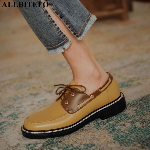 allbitefo mixed colors waterproof platform natural genuine leather women heels shoes fashion high heels women low heel shoes, Black
allbitefo mixed colors waterproof platform natural genuine leather women heels shoes fashion high heels women low heel shoes, Black