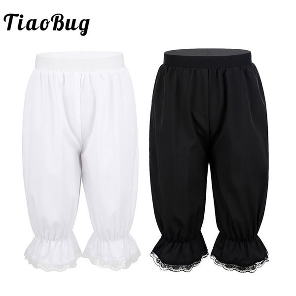 stage wear tiaobug kids solid color quick drying lightweight loose lace trim bloomers comfy elastic waistband pants for girls dance costume, Black;red
stage wear tiaobug kids solid color quick drying lightweight loose lace trim bloomers comfy elastic waistband pants for girls dance costume, Black;red