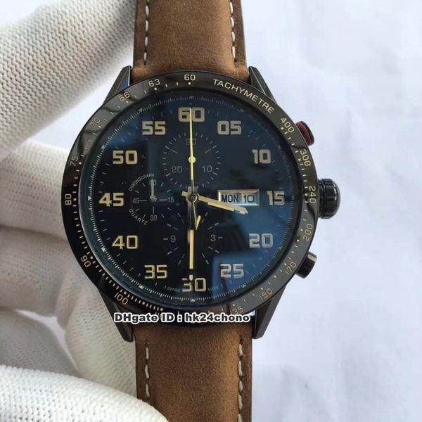 7 стиль лучший 43мм day-date black pvd кварцевый хронограф мужские часы cv2a84.fc6394 керамический ободок черный циферблат кожаный ремешок с, Slivery;brown
7 стиль лучший 43мм day-date black pvd кварцевый хронограф мужские часы cv2a84.fc6394 керамический ободок черный циферблат кожаный ремешок с, Slivery;brown