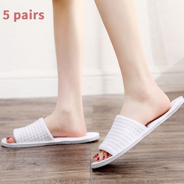 spa slippers, 5 pairs open toe toe disposable slippers fit size for men and women for l home guest used, Black
spa slippers, 5 pairs open toe toe disposable slippers fit size for men and women for l home guest used, Black