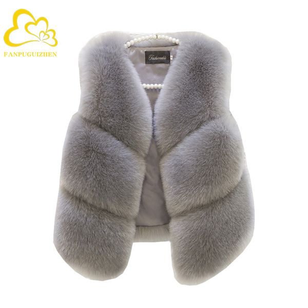 women's fur & faux winter vest fluffy coat high-quality thick imitated overcoat female warm outwear fashion furs, Black
women's fur & faux winter vest fluffy coat high-quality thick imitated overcoat female warm outwear fashion furs, Black