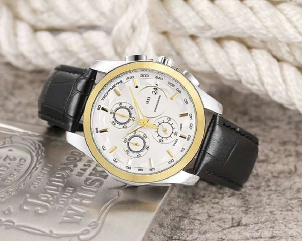2021 six stitches luxury mens watches all dial work quartz watch designer wristwatches brand black leather strap men fashion accessories, Slivery;brown
2021 six stitches luxury mens watches all dial work quartz watch designer wristwatches brand black leather strap men fashion accessories, Slivery;brown