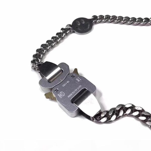 hero chain alyx studio metal chain necklace bracelet belts men women hip hop outdoor street accessories, Silver
hero chain alyx studio metal chain necklace bracelet belts men women hip hop outdoor street accessories, Silver
