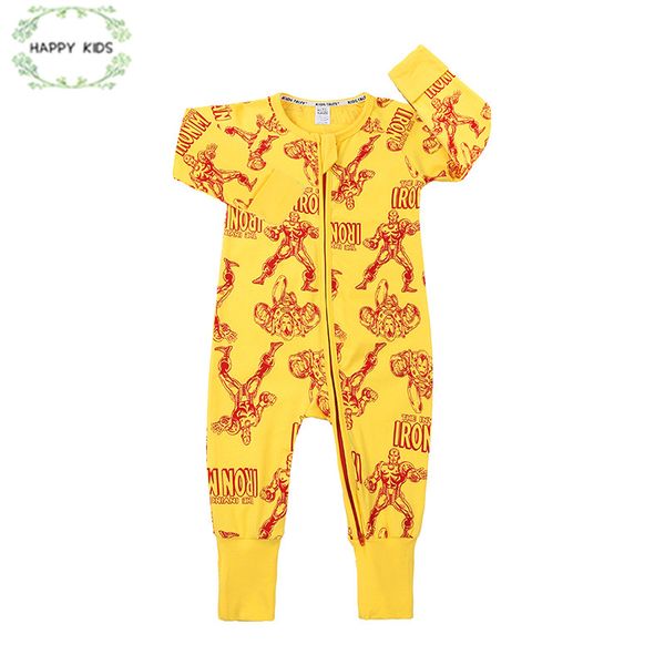 Baby Rompers Cartoon Sleepsuit Baby Girl Pajamas Newborn Boy Clothes Girl Romper Infant Cotton Jumpsuit Dly480