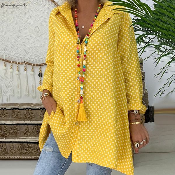 plus size womens and blouses woman clothes 2020 vintage polka dot long sleeve long shirt women tunic ladies, White
plus size womens and blouses woman clothes 2020 vintage polka dot long sleeve long shirt women tunic ladies, White