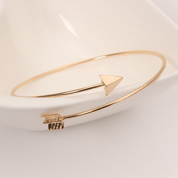 punk open adjustable arrow cuff bracelets for women fashion simple gothic wrist feather bangles gift jewelry wholesale, Black
punk open adjustable arrow cuff bracelets for women fashion simple gothic wrist feather bangles gift jewelry wholesale, Black