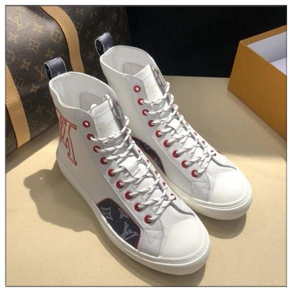 size 38-45 with box famous mens luxury designer shoes with canvas materials classic flat print comfortable shoes sole lace up h
size 38-45 with box famous mens luxury designer shoes with canvas materials classic flat print comfortable shoes sole lace up h