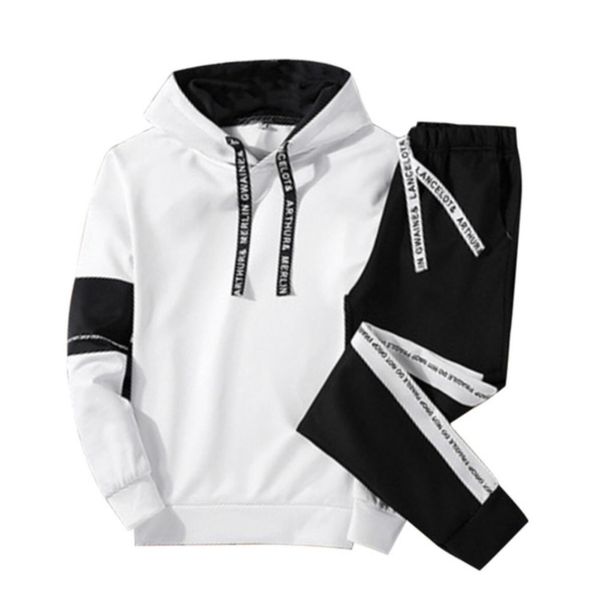 2020 new style men's casual wear hooded solid color patchwork men's sportswear hoodie and pants 2pcs hip hop street suit, Gray
2020 new style men's casual wear hooded solid color patchwork men's sportswear hoodie and pants 2pcs hip hop street suit, Gray