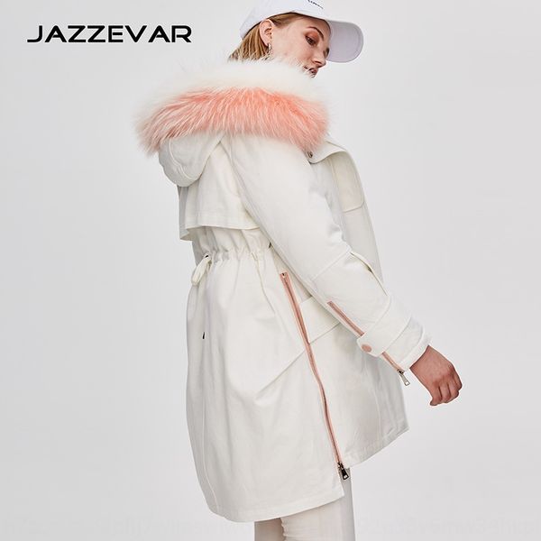 women's long new fashionable winter korean style loose jacket down jacket waist slimming white duck down large fur collar, Black
women's long new fashionable winter korean style loose jacket down jacket waist slimming white duck down large fur collar, Black