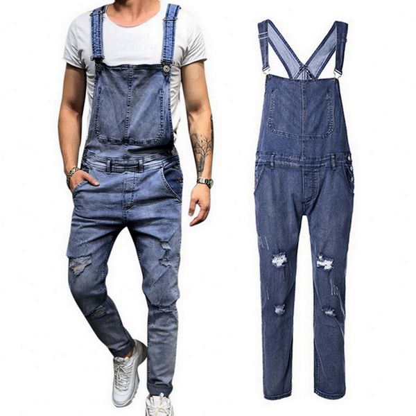мужские джинсовые bib комбинезоны комбинезоны man hole ripped длинные брюки streetwear мужчины мода мото байкер брюки, Blue
мужские джинсовые bib комбинезоны комбинезоны man hole ripped длинные брюки streetwear мужчины мода мото байкер брюки, Blue