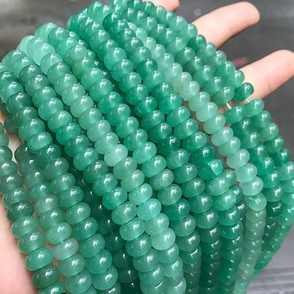 4x6mm 5x8mm natural green aventurine abacus beads for jewelry making loose spacer aventurine jasper stone beads diy strand 15, Black
4x6mm 5x8mm natural green aventurine abacus beads for jewelry making loose spacer aventurine jasper stone beads diy strand 15, Black